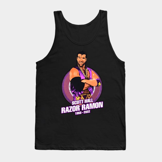 Always Razor Ramon 1958-2022 Thank For The Memories Tank Top by RAINYDROP